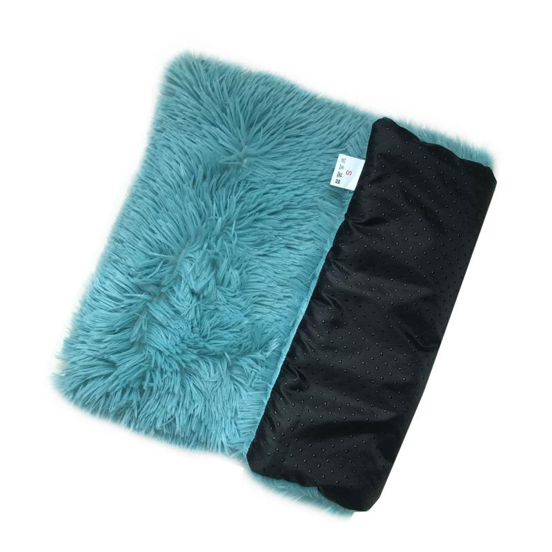 Blue Plush Pet Mat for Dogs and Cats - 50x70cm, 50 × 70cm