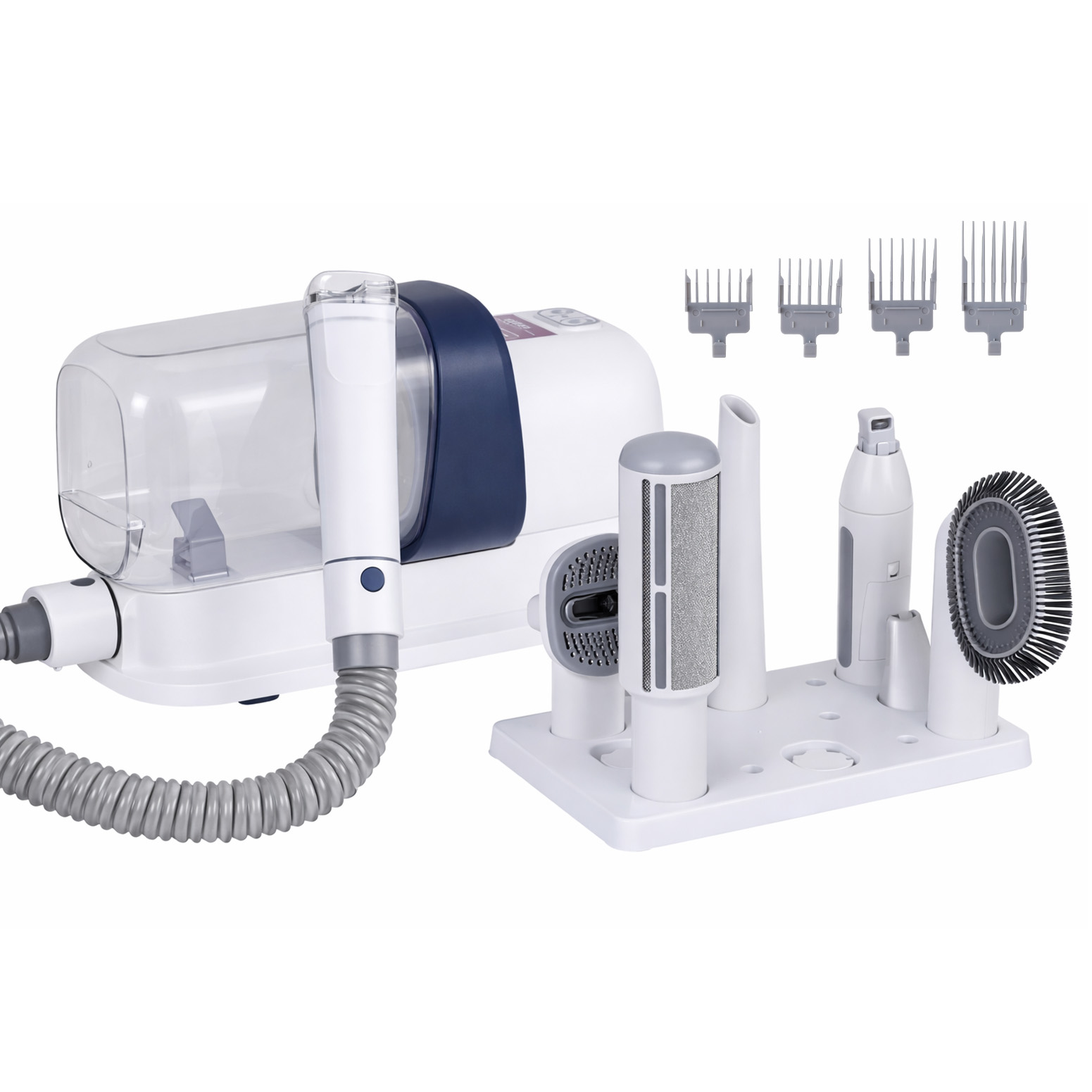 i.Pet Pet Grooming Kit Vacuum Dog Cat Hair Dryer Remover Clipper Brushes Cleaning image 2