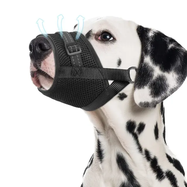 Soft Breathable Mesh Dog Muzzle for Small Medium Large Dogs