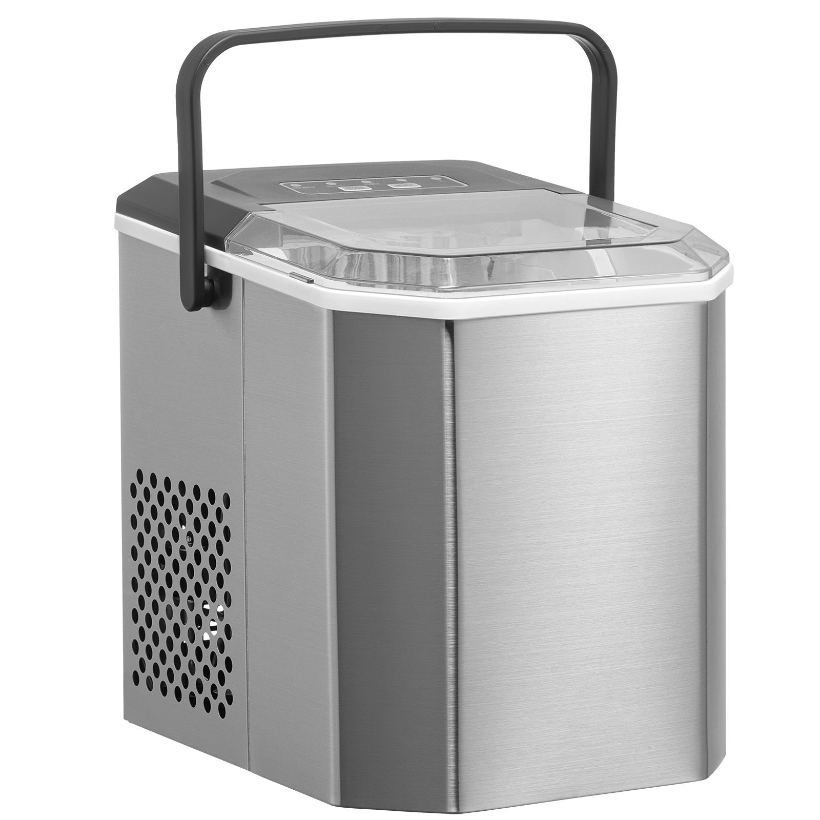 Portable Countertop Ice Maker 26Lbs/24H Self-Cleaning with Scoop Basket image 9
