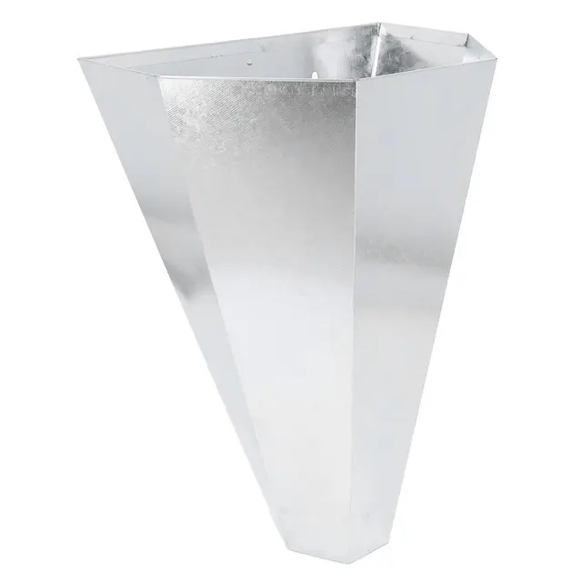 Chicken Cone Heavy Duty Galvanized Steel Poultry Restraining Cone Funnel Chicken…