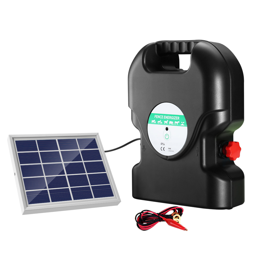 Giantz Fence Energiser 20KM Solar Powered 1.2J Electric image 7