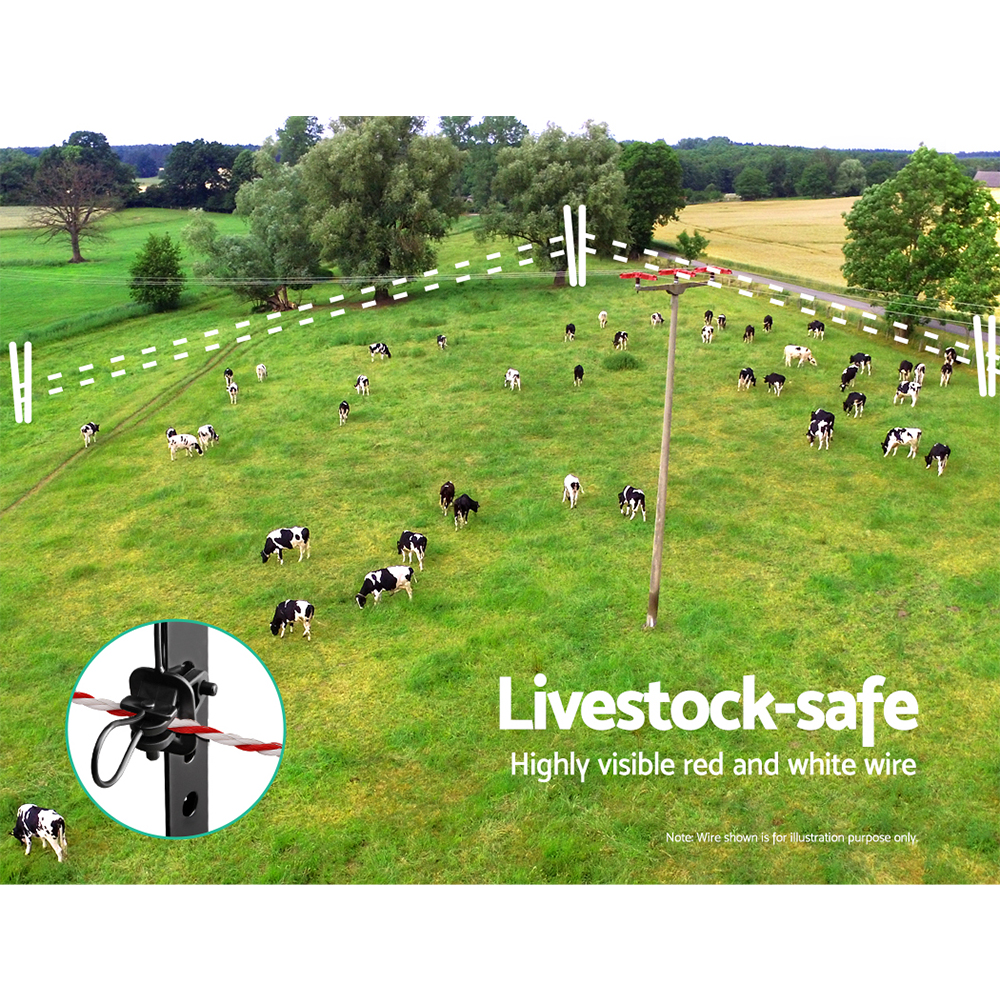 Giantz Electric Fence Poly Wire 2000M image 4