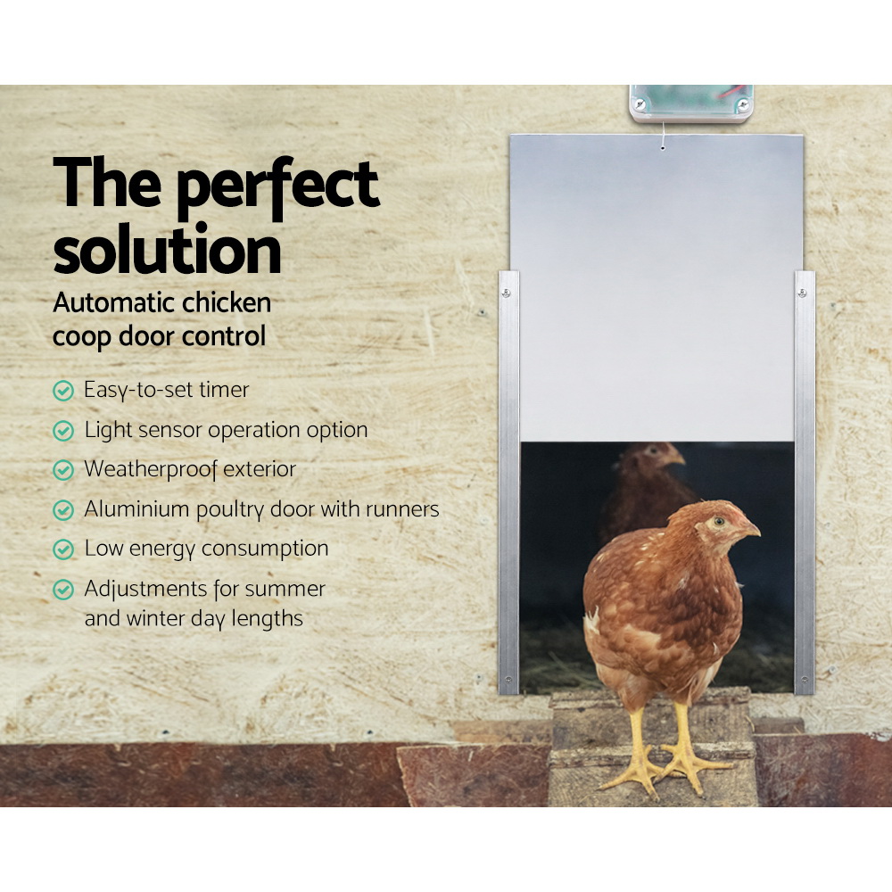 Giantz Automatic Chicken Coop Door Opener image 4