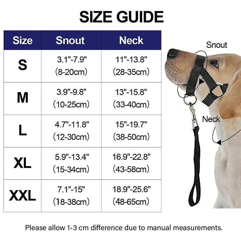 Pink Dog Training Head Collar Halter Stop Pulling Training Tool Harness Strap Leader… image 5