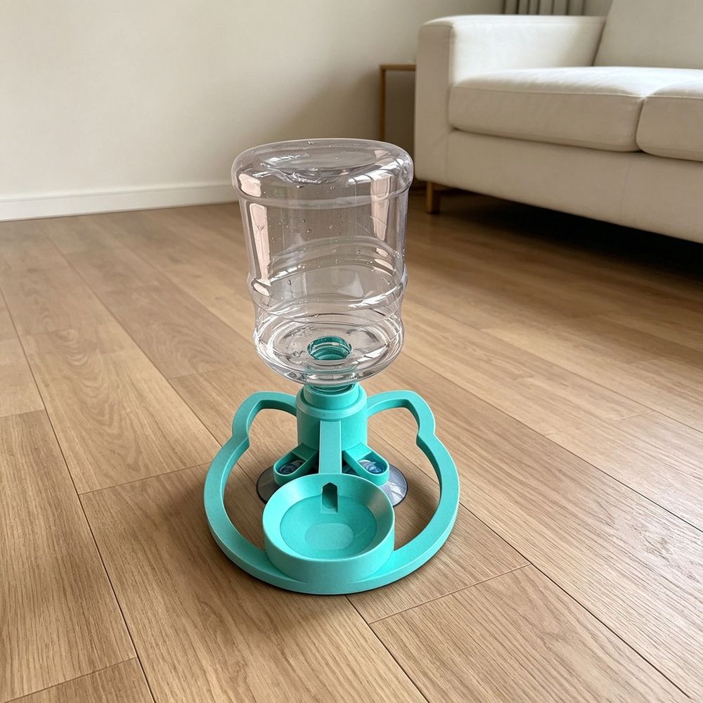 Automatic Cat Water Dispenser No Filter Needed Suction Cup Base Pet Water Fountain for… image 4