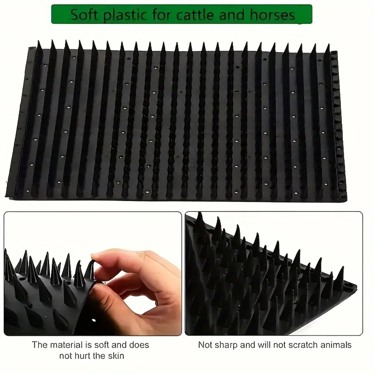 Cattle Body Brush Scratching Pad Assistant Tool for Farm Pasture Cow and Sheep image 5