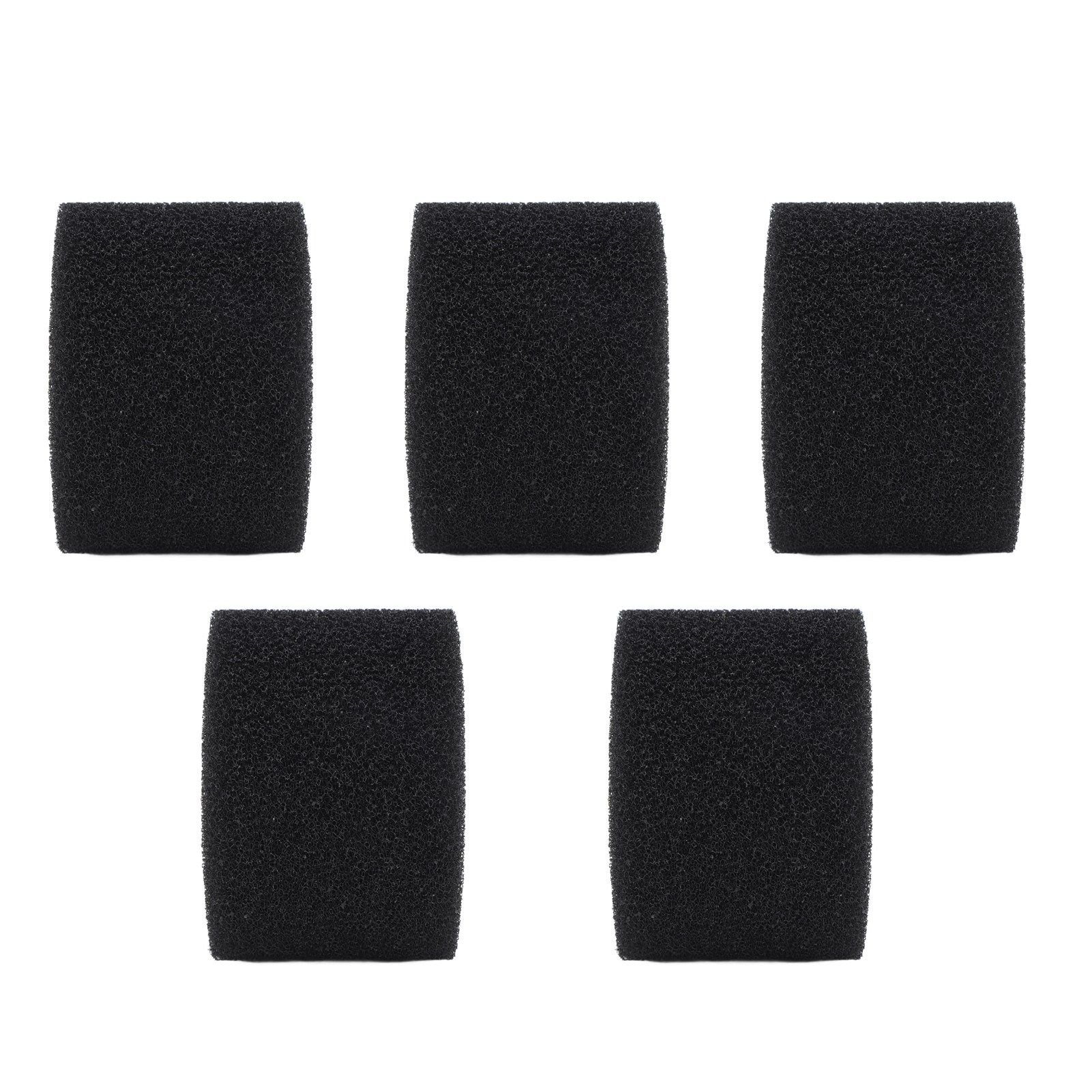 5PCS Pool Filter Sponge PU Sponge Black Reusable Washable Cylindrical Simming Pool… image 5