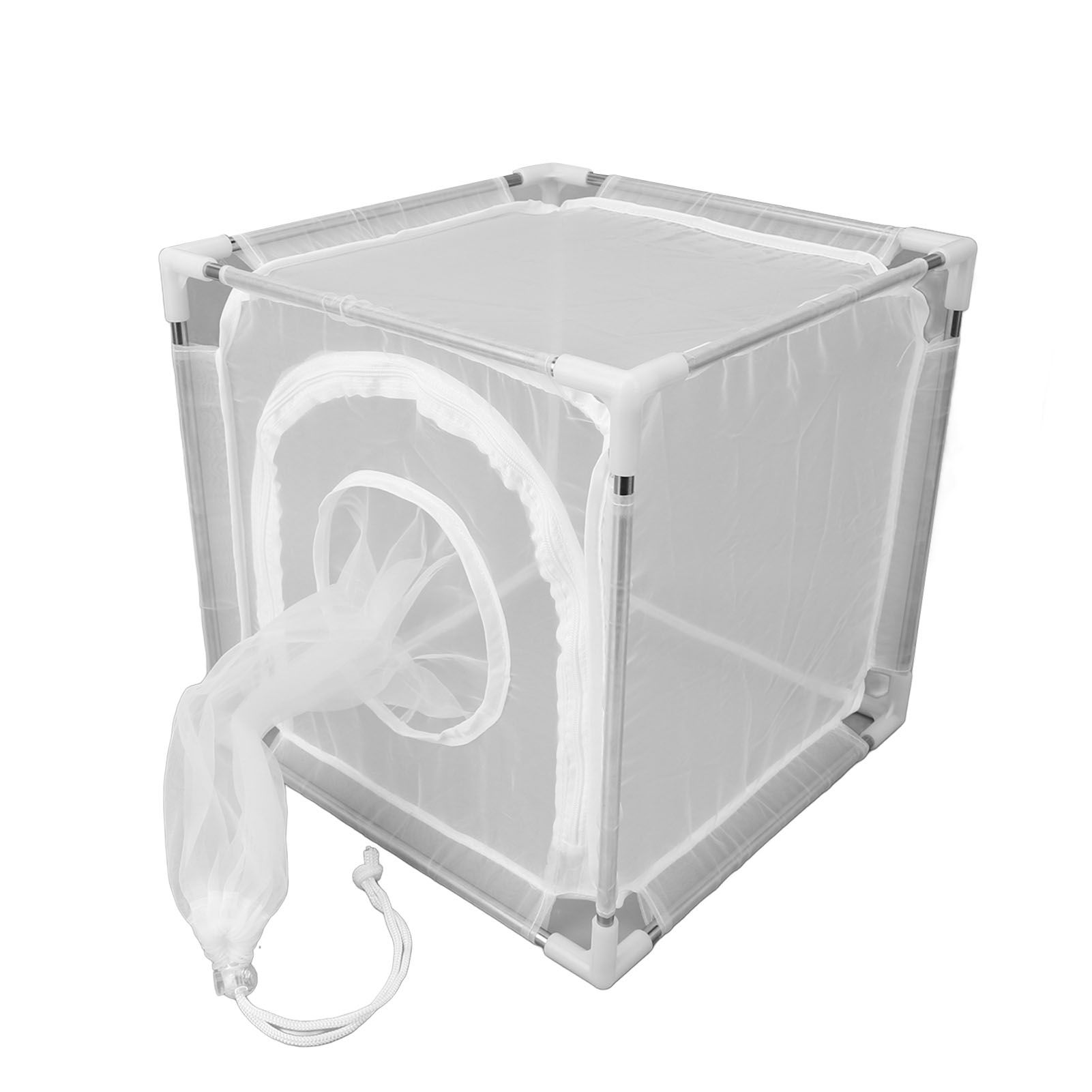 Fly Mesh Cage Nylon Detachable Outdoor Plant Fly Observation Cage with Stainless Steel… image 4