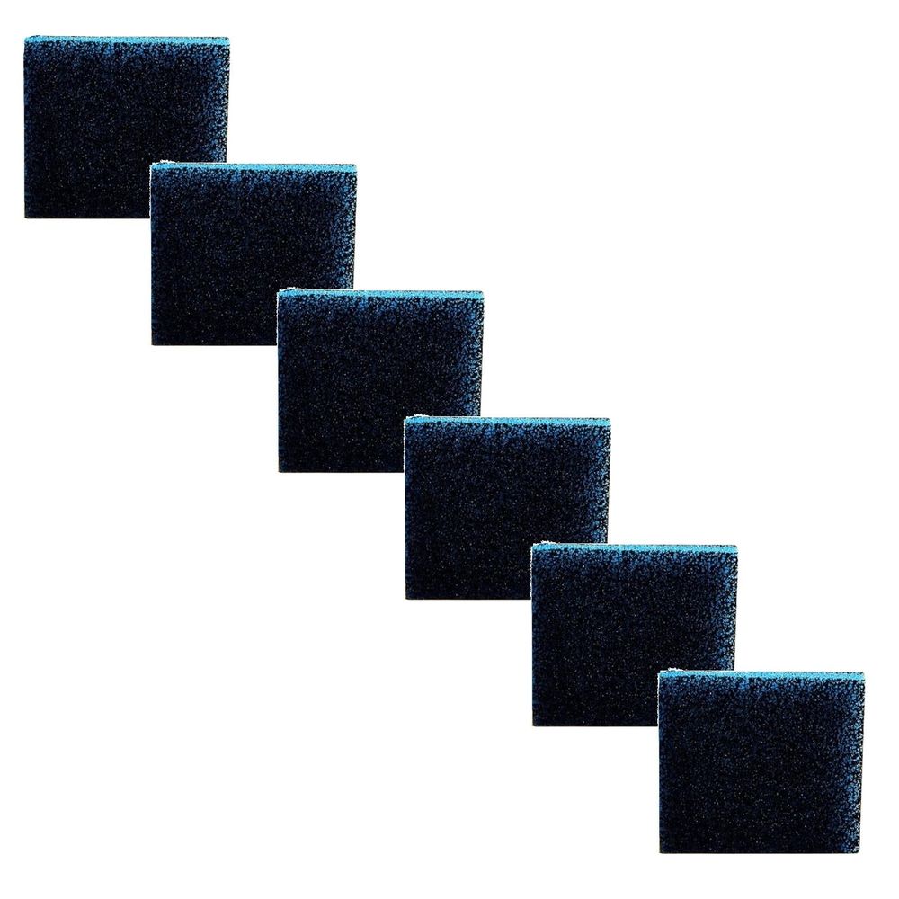 6Pcs Blue Acrylic Fiber Washing Machine Pet Hair Remover image 2