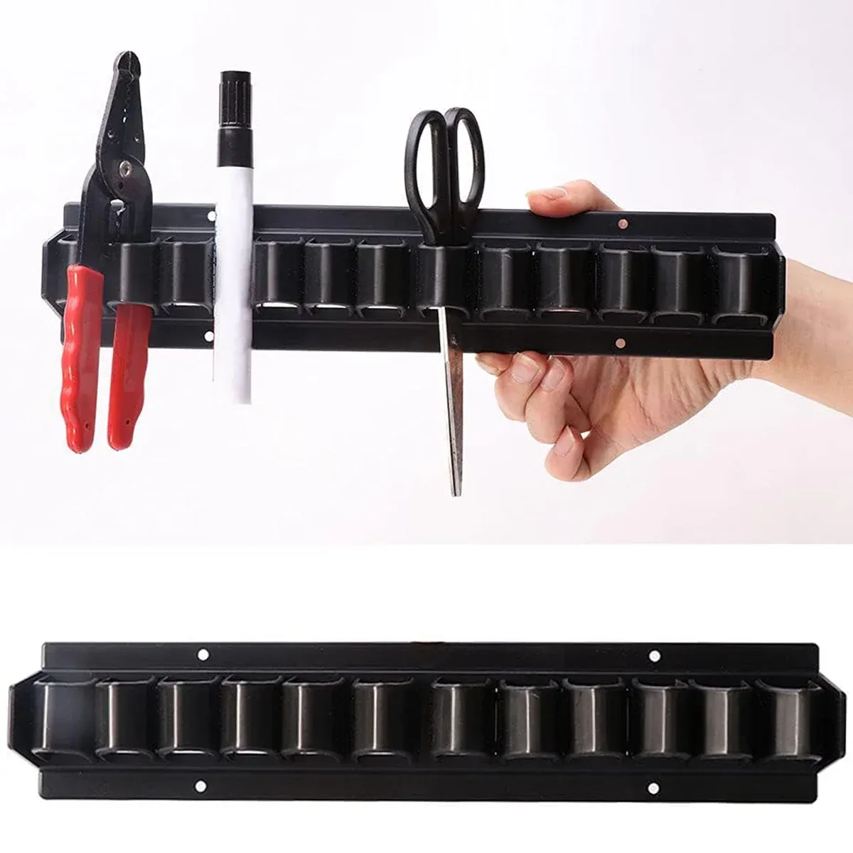 Long Whip Tool Storage Rack Horse Gear and Whip Rack Wall Mount Organizer image 5