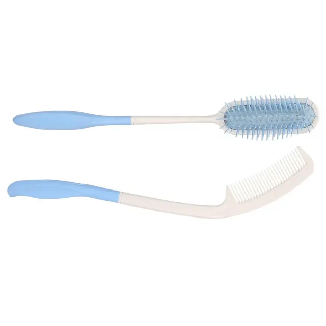 Extra Long Reach Hair Brush Elderly Long Handled Comb Air Cushion Hairbrush for Disabled