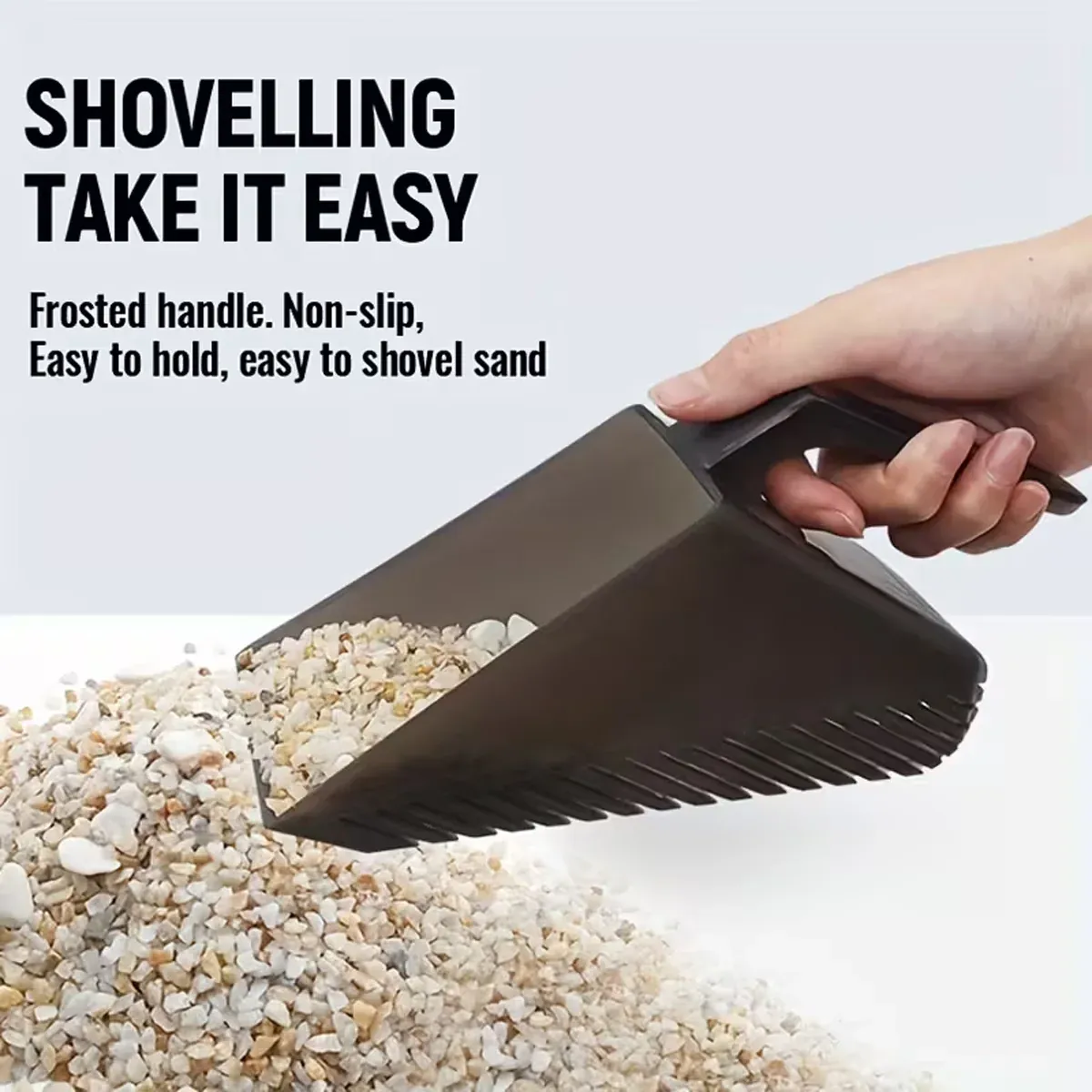 Aquarium Sand Cleaning Scoop Water Permeable for Fish Tank Gravel image 4