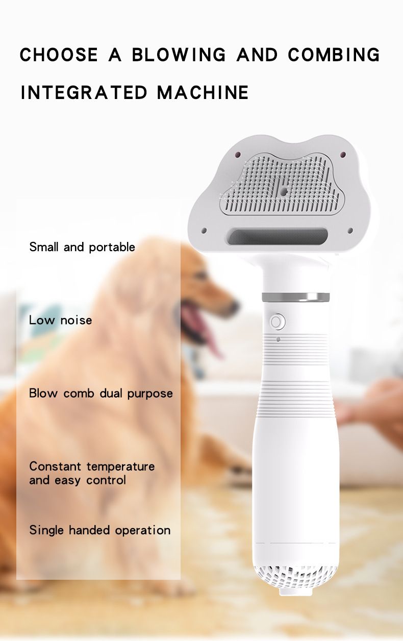 Pet Hair Dryer with Brush image 4