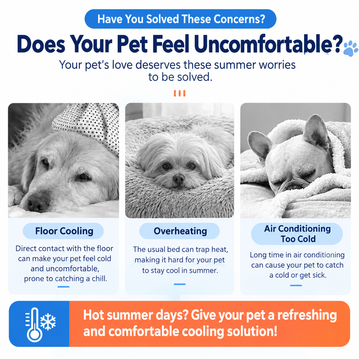 Summer Cooling Pet Bed for Cats and Dogs – Portable Pet Sleeping Pad for Home image 4