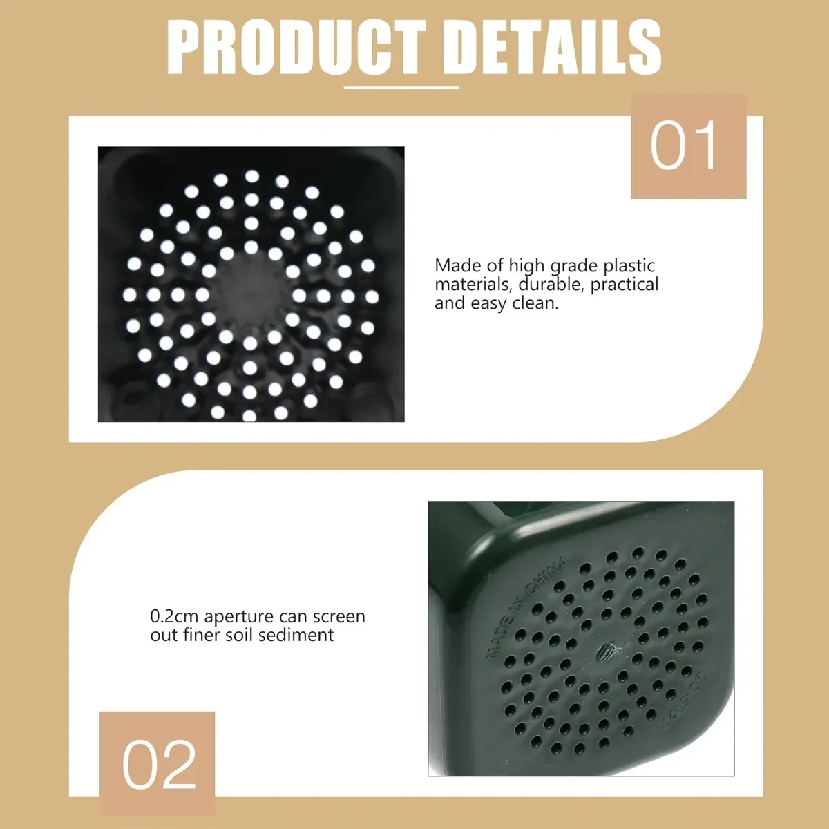 Aquarium Sand Cleaning Shovel Water Permeable for Fish Tank Gravel image 5