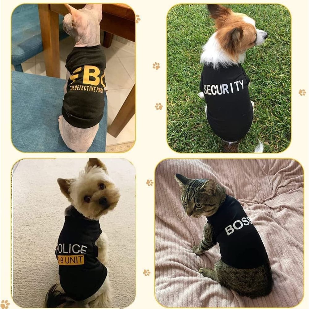 4 Pack Dog Shirts for Small Dog image 5