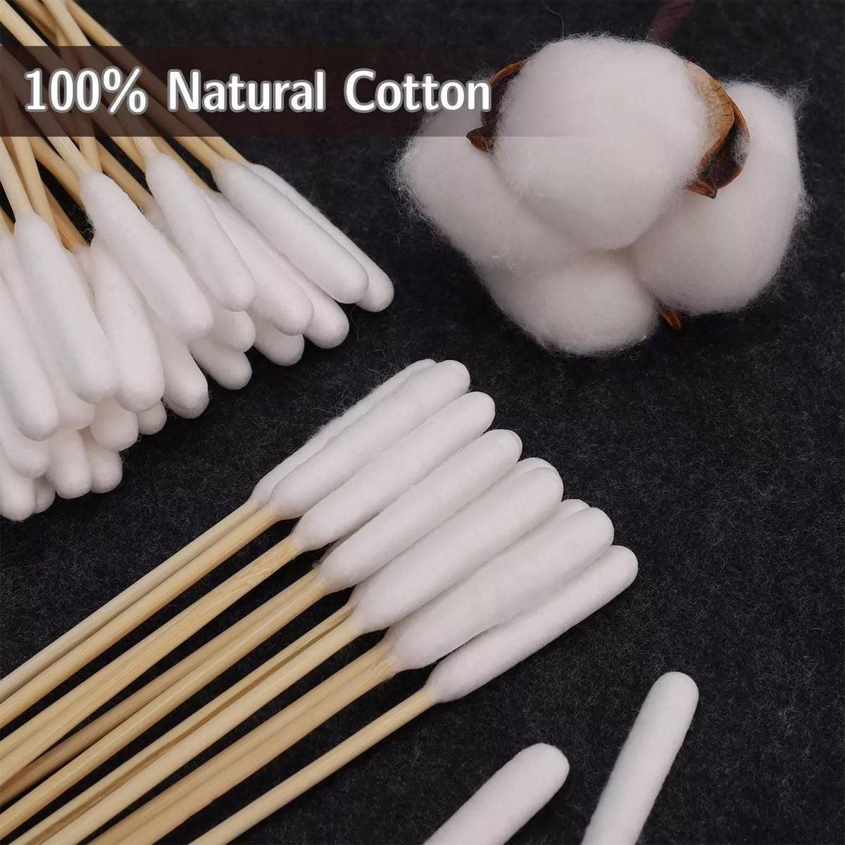 200PCS Pet Ear Eye Nose Cleaning Cotton Swabs Disposable Dog Cat Grooming Tools image 5
