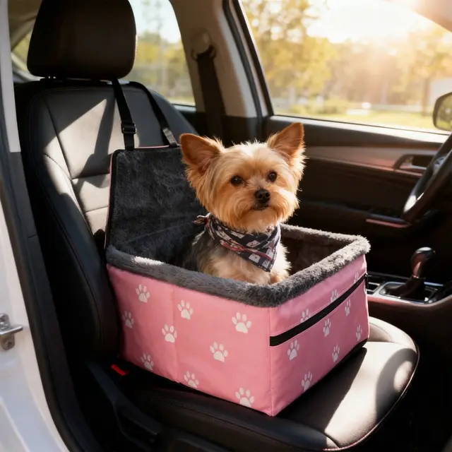 Pet Car Seat for Small Dogs and Cats