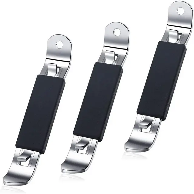 3 Pieces Magnetic Bottle Openers Can Opener Classic Beer Opener Stainless Steel Small…