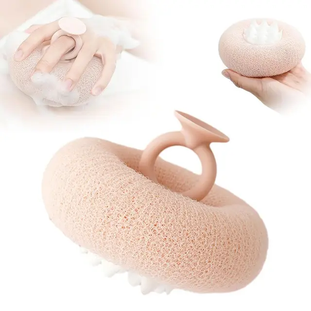 Super Soft Sunflower Suction Cup Bath Ball