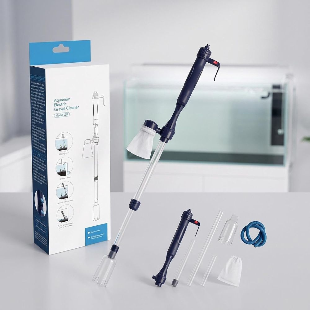 Electric Aquarium Gravel Cleaner image 3
