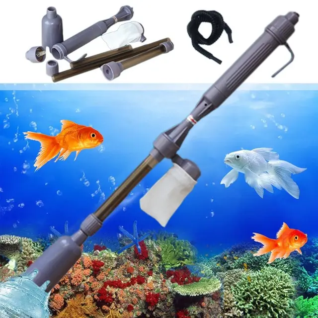 32.8in Aquarium Vacuum Gravel Cleaner