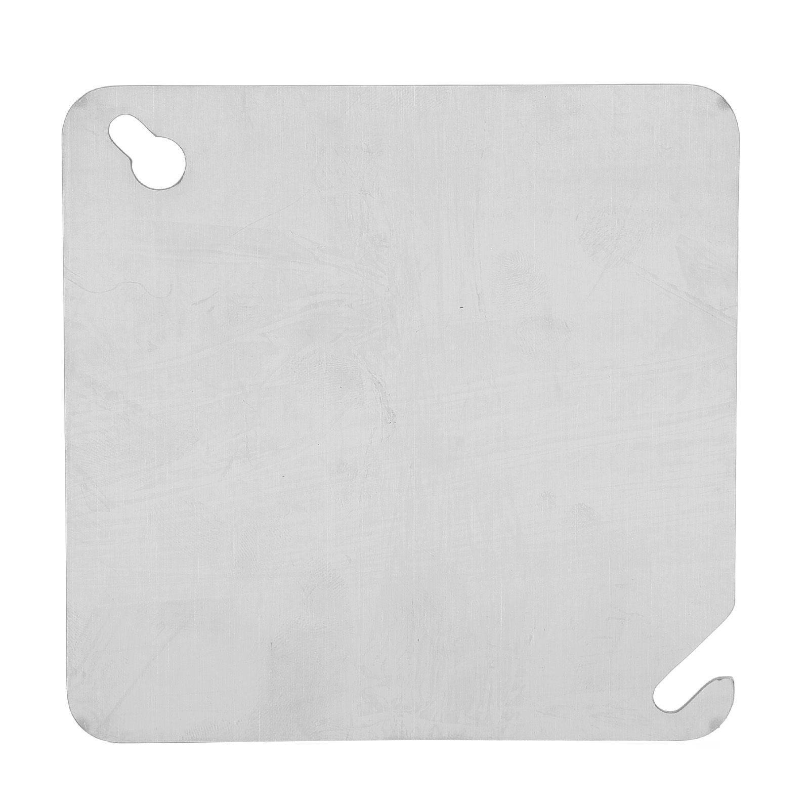 4PCS Metal Electrical Box Cover Plates 4 Inch Galvanized Iron Electric Junction Box… image 5