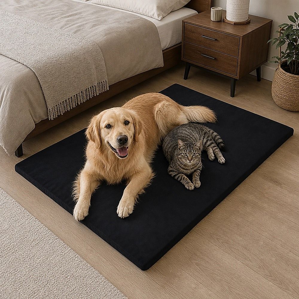 110CM XL Pet Bed Mattress Dog Cat Memory Foam Pad Mat Cushion image 5