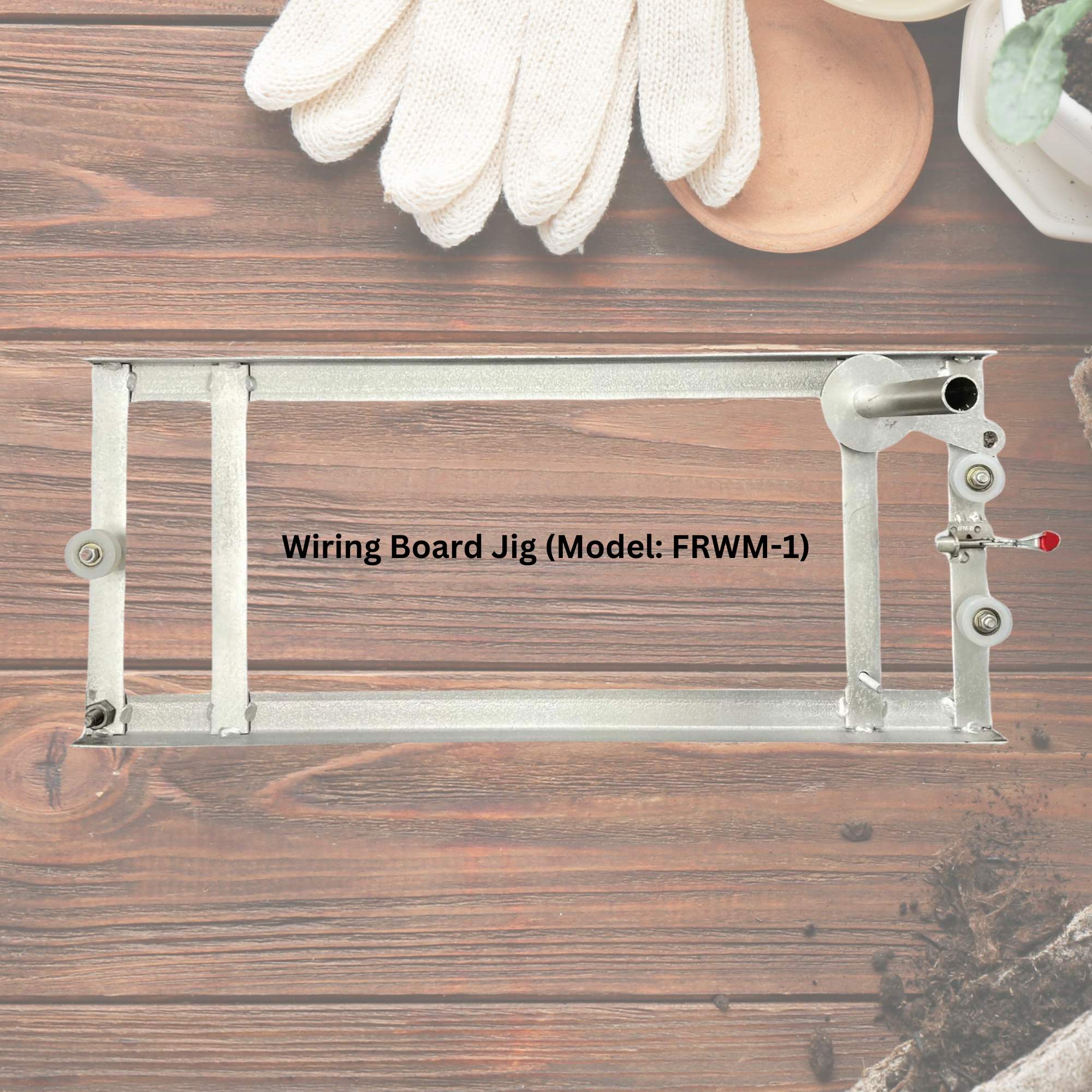 Beekeeping Kit - Wiring Board + 500g Wire + Crimper + 1000 Bee Frame Eyelets image 3