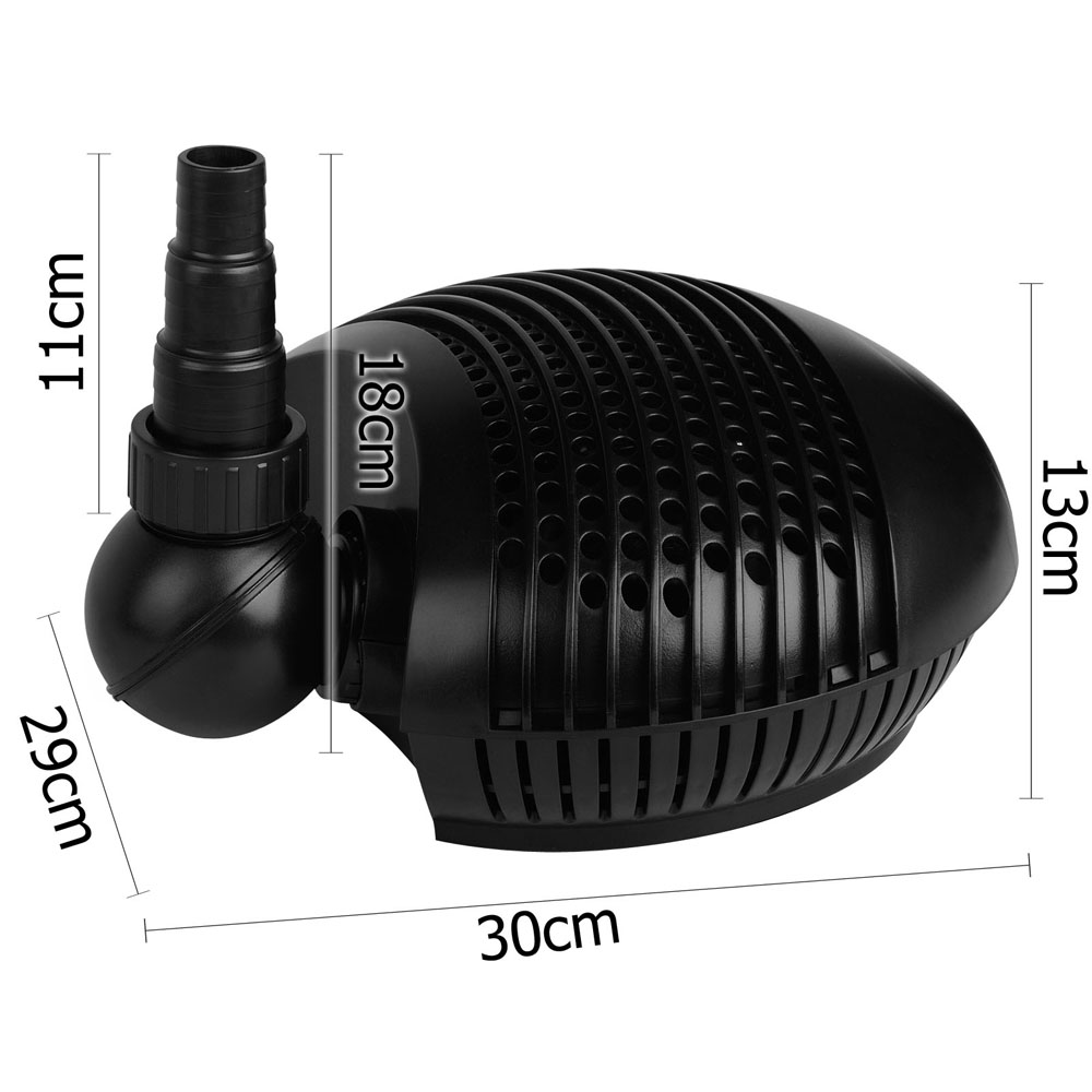 Giantz Aquarium Pump Fish Tank Water Submersible Fountain Pond Marine 10000L/H image 2