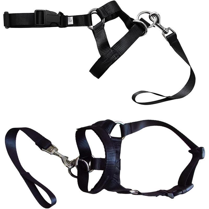 Black Dog Training Head Collar Halter Stop Pulling Training Tool Harness Strap Leader… image 3