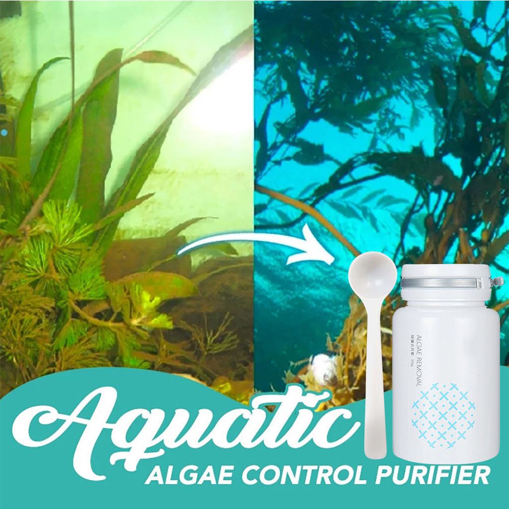Fish Tank Cleaning Powder Algae Repellent Agent Tank Moss Remover Aquarium Fish Tank… image 5