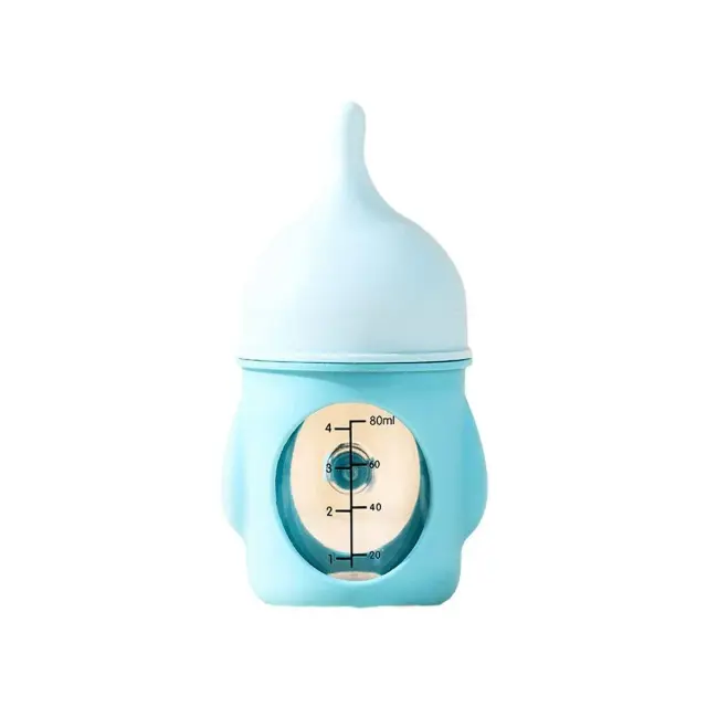 Silicone Pet Milk Feeding Bottle with Scale for Small Puppies and Kittens 20ml 80ml…