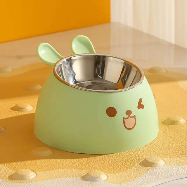 Cat Litter Box - Cat Food Bowl - Non-Slip Design - Pet Food Bowl - Plastic and…, Small