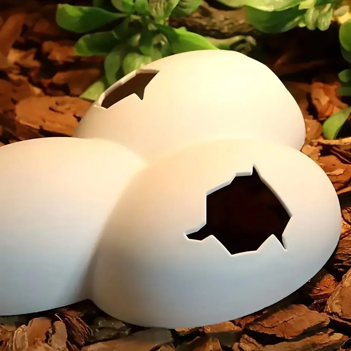 Reptile Hideout Plastic Cave Decorative Shelter for Lizard Snake Spider Habitat - Tree… image 6