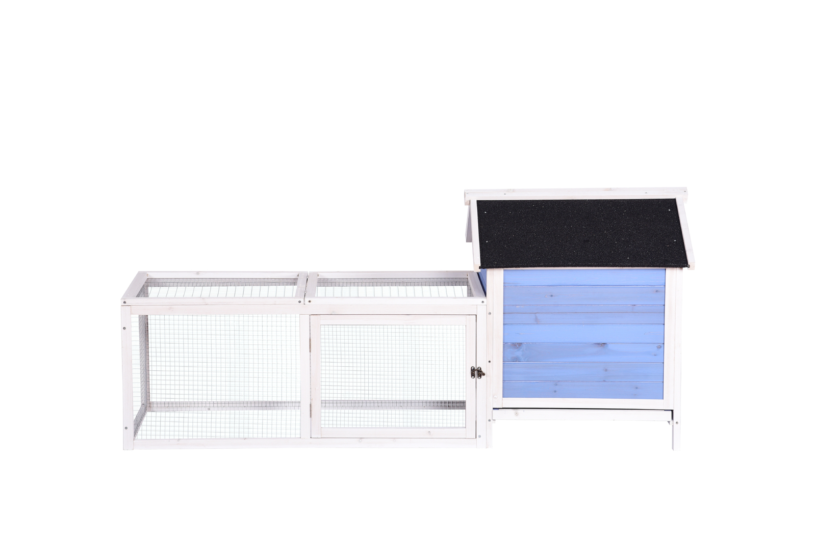 YES4PETS Large Chicken Coop Rabbit Hutch Ferret Cage Hen Chook Cat House image 3
