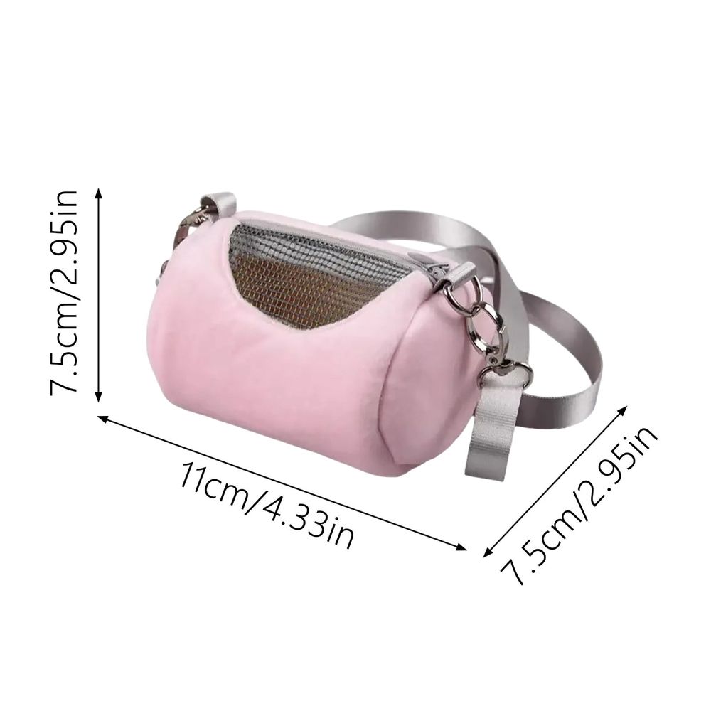 Portable Breathable Mesh Small Animal Travel Backpack for Hamsters image 3