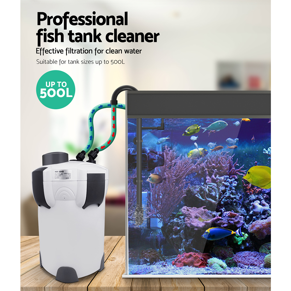 Giantz Aquarium Filter Fish Tank External Canister Water Pump 2400L/H image 4
