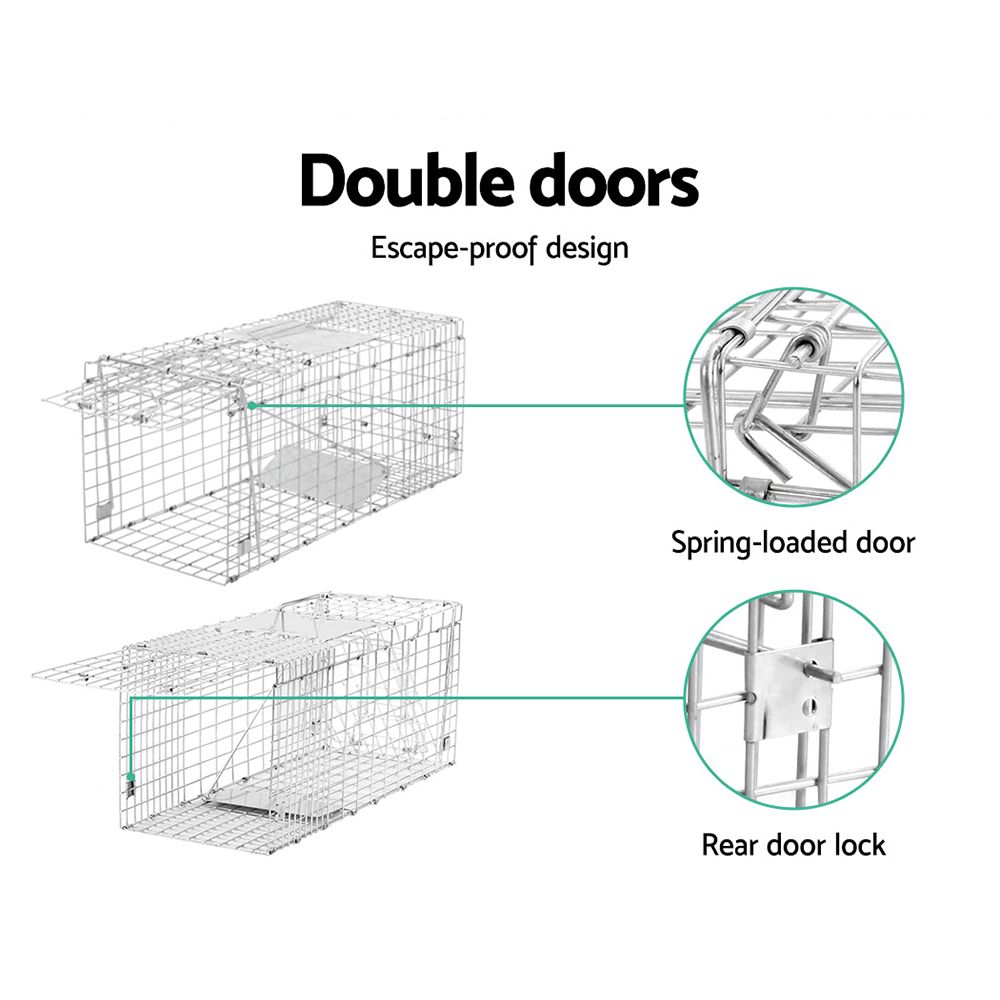 Gardeon Animal Trap Cage Possum 66x23cm image 4