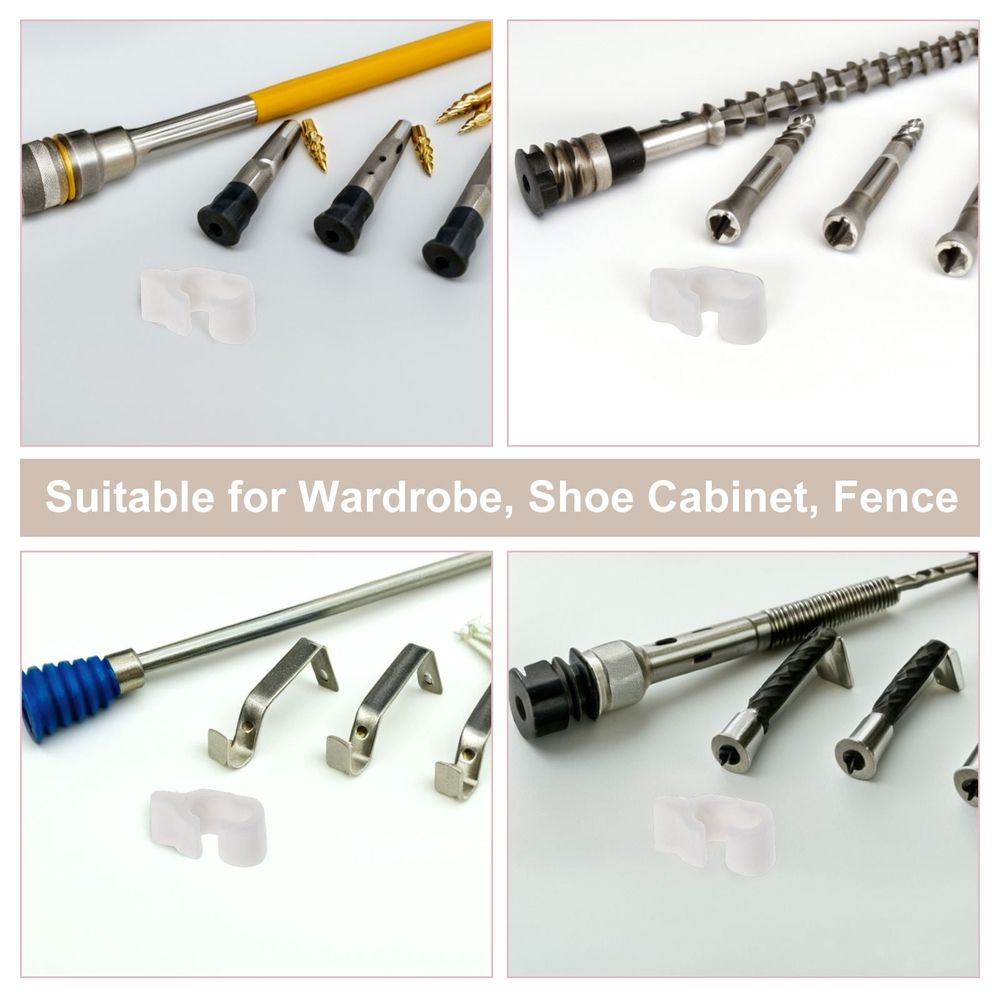 Wire Cage Latch Wire Cage Clips Plastic 40Pcs image 3
