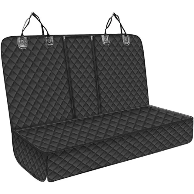 600D Dog Bench Car Seat Cover, Black