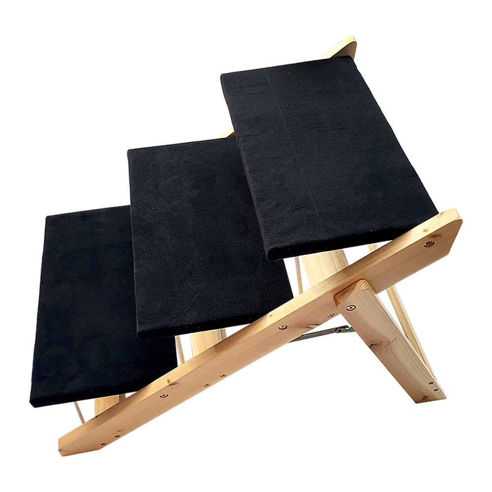 3 Steps Portable Dog Cat Pet Stairs image 6
