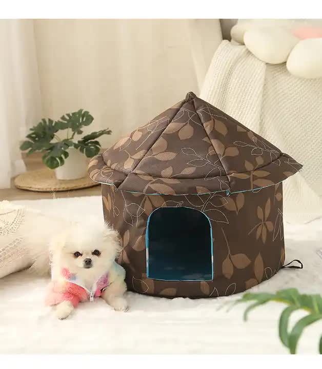 Outdoor Waterproof Cat House - Insulated, S image 2