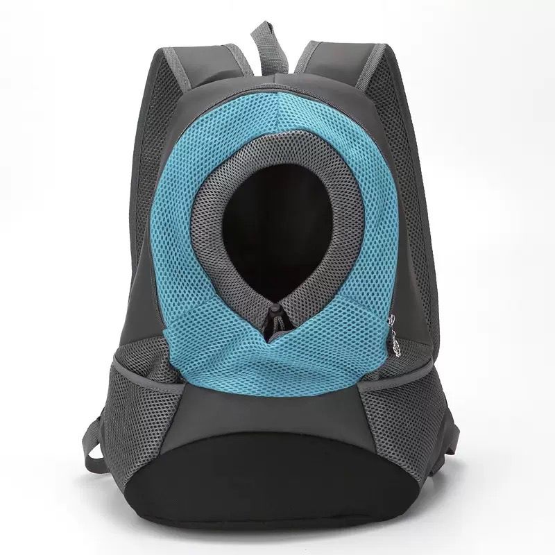Ventilated Small Pet Carrier Backpack – Hands-Free Nylon Travel Bag with Adjustable…