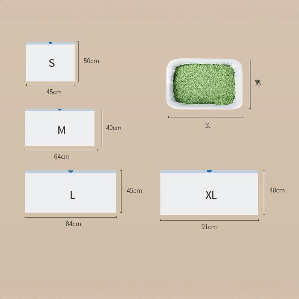 Drawstring Cat Litter Box Liners Disposable Leak Resistant Design for Easy Cleanup and… image 4
