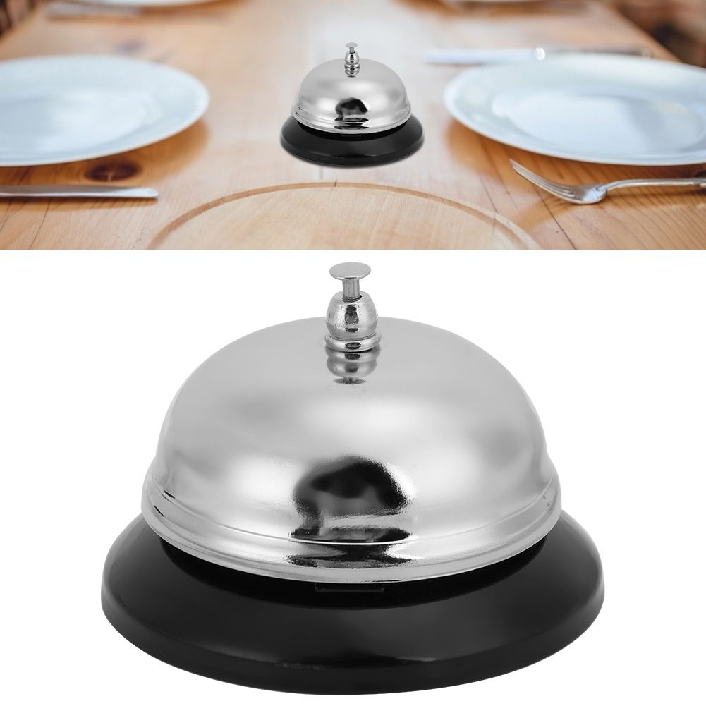 3Pcs Stainless Steel Desktop Service Call Ring Bell for Hotel Restaurant Reception… image 9