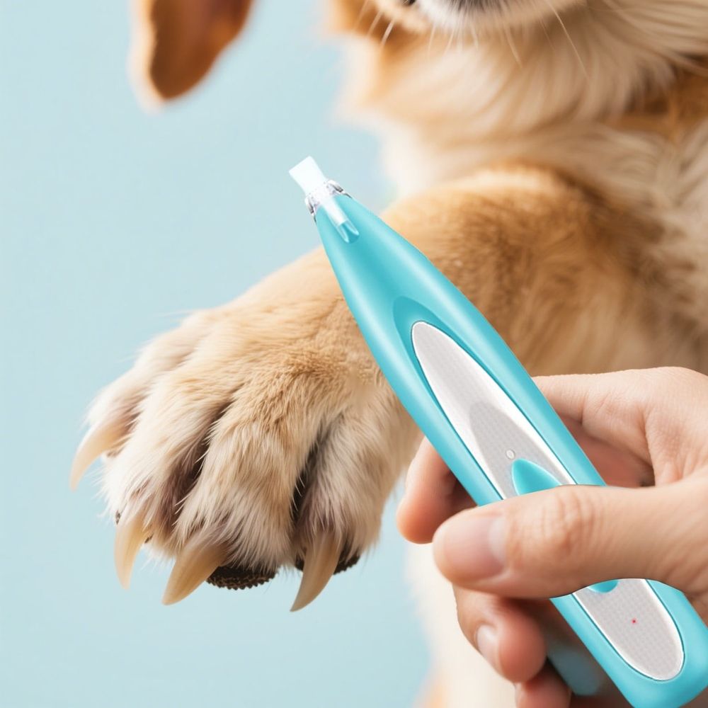 Dog Trimmer With LED Light Rechargeable Grooming Low Noise Pet Hair Shaver For Small… image 3