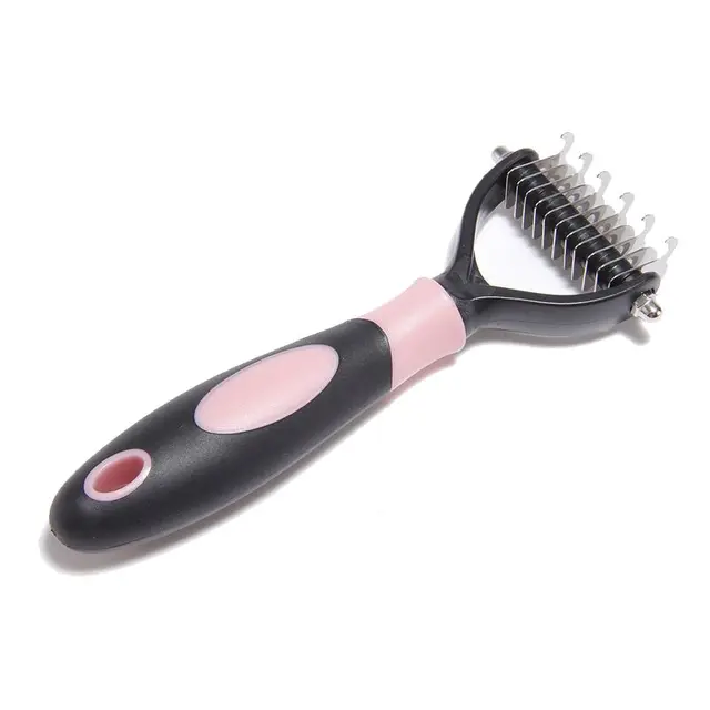 Pet Hair Removal Comb with Knot Brush