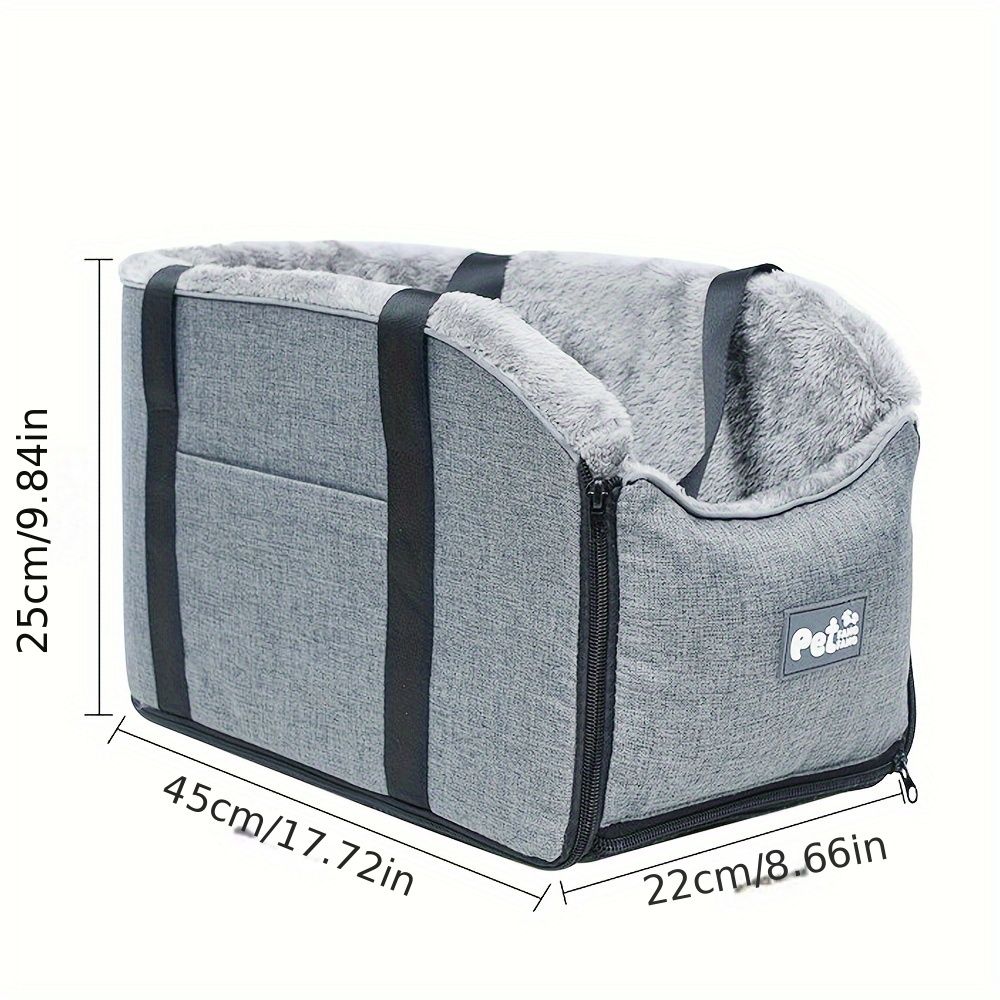 dog car seat pet travel safety image 8